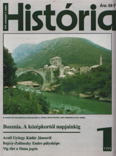 História 1995/1-10. (teljes évfolyam, lapszámonként)