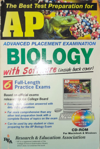 The Best Test Preparation of AP-Advanced Placement Biology with Software