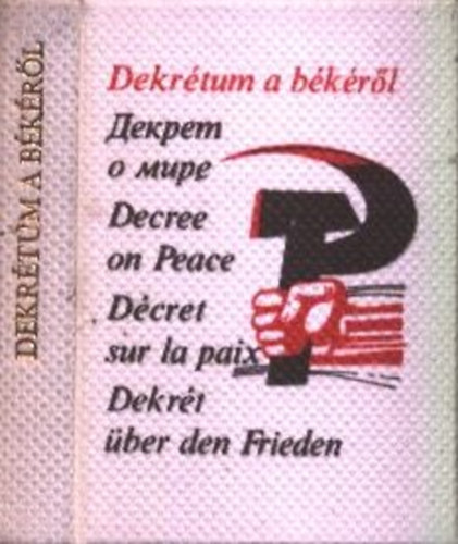 Dekrétum a békéről (minikönyv)