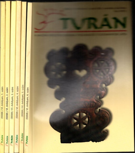 Tur�n (XXXIII.) 2003. / VI. �vfolyam 1-6. sz�mok (Teljes �vfolyam)