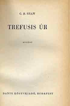 G.B. Shaw - Trefusis �r