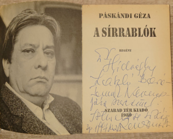 Páskándi Géza - A sírrablók (Dedikált)