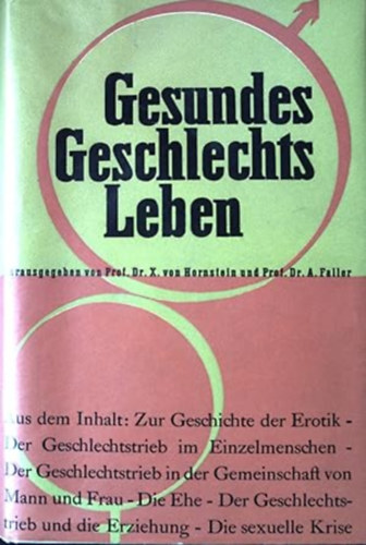 Prof. Dr. Prof.Dr.A.Faller X von Hornstein - Gesundes Geschlechts Leben