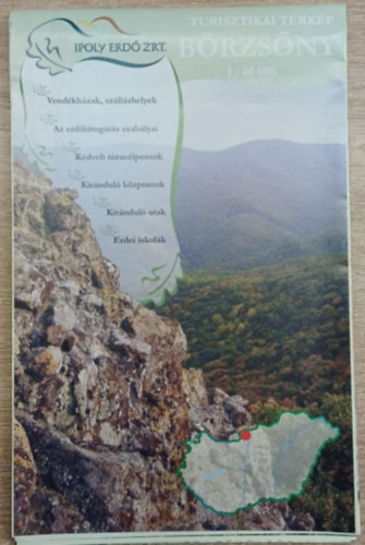 Brzsny turisztikai trkp 1: 40 000