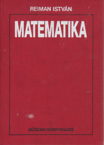 Reiman Istvn - Reiman Istvn Matematika