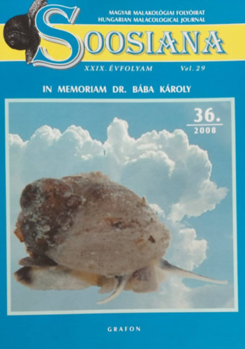 Soosiana - Magyar Malakolgiai folyirat (In Memoriam Dr. Bba Kroly) Vol. 29