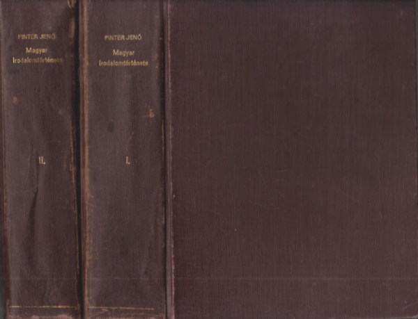 Pintér Jenő - Pintér Jenő magyar irodalomtörténete I-II.
