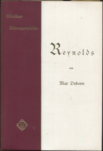 K�nstler Monographien: Reynolds