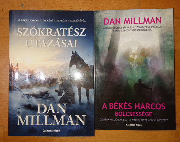 Dan Millman - 2 könyv Dan Millmantól: A békés harcos bölcsessége, Szókrátész utazásai
