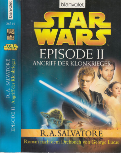 R. A. Salvatore - Angriff der Klonkrieger - Star Wars Episode II.