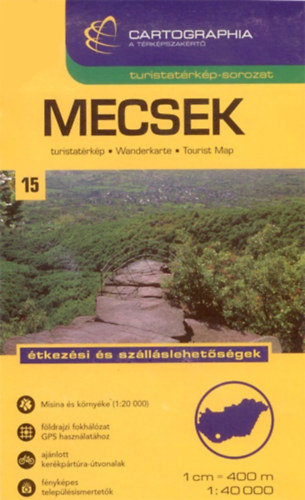 Mecsek turistatrkp (Cartographia turistatrkp 15.)