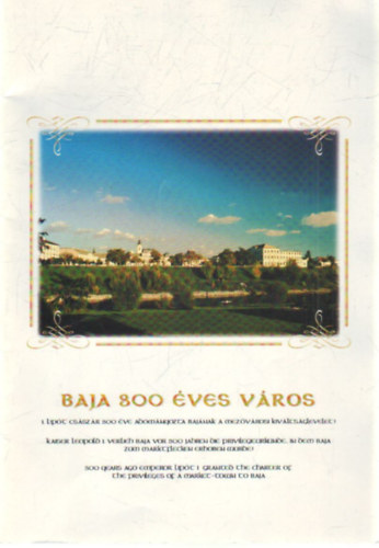Baja 800 éves város