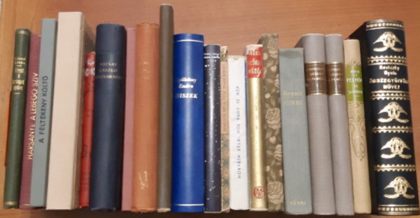 Városi Harsányi Zivuska Teller Rátkay Székely Gyóni Viz Gyökössy Erdélyi Horváth Mécs Gellért Berczeli Mindszenty Bán Reviczky - Magyar költők verseskötetei a XX. század első feléből