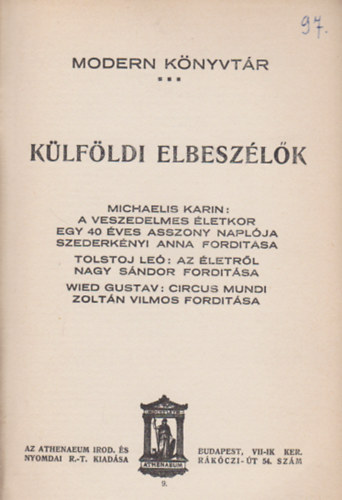 K�lf�ldi elbesz�l�k II.