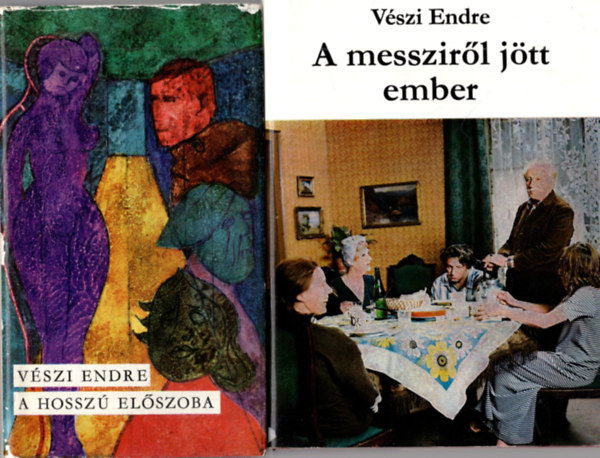 V�szi Endre - 4 db  V�szi Endre reg�ny ( egy�tt ) 1. A hossz� el�szoba, 2. A messzir�l j�tt ember, 3. Gyerekkel a karj�n, 4. Titokzatos p�rhuzamok