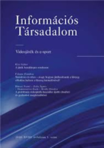 Információs társadalom 18. évf. 1. sz. 2018.