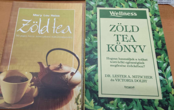 dr. Lester A. Mitscher, Victoria Dolby Lou Mary Heiss - 2 db Zld tea: 50 jeges-forr, des-pikns italklnlegessg + Zld tea knyv: Hogyan hasznljuk a tekat testi-lelki egszsgnk megrzse rdekben?