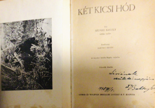 Baktay Ervin Szürke Bagoly (ford.) - Két kicsi hód