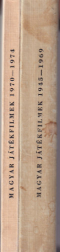 Dr. Luttor Márta , Kasza Gizella Molnár István (Szerk.) - Játékfilmek 1945-1969 + Játékfilmek 1970-1974