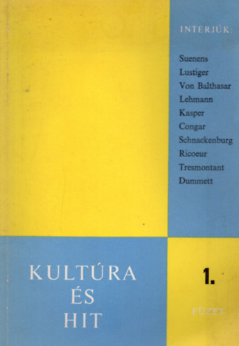 Kultúra és hit - 1. füzet