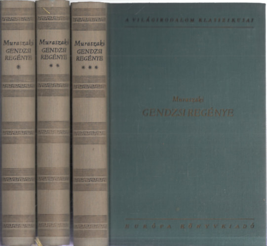 Muraszaki - Gendzsi regénye I-III.