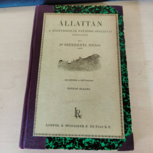Dr. Szterényi Hugó - Állattan
