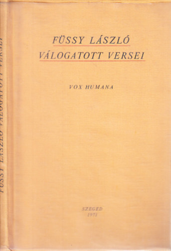 Füssy László válogatott versei