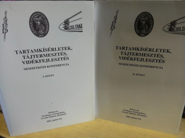 Laznyi Jnos , Nmeth Tams Lng Istvn (szerk.) - Tartamksrletek, tjtermeszts, vidkfejleszts I-II.