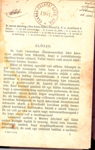 A szesz mreg