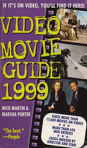 Mick Martin&marsha Porter - Video movie guide 1999