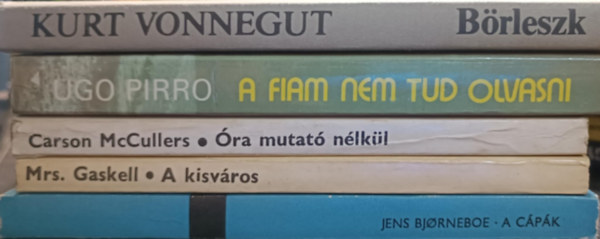 Ugo Pirro, Carson McCullers, Mrs. Gaskell, Jens Bjorneboe Kurt Vonnegut - Kort�rs k�nyvcsomag