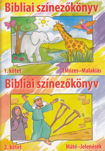 Carine MacKenzie - Bibliai színezőkönyv 1-2. kötet