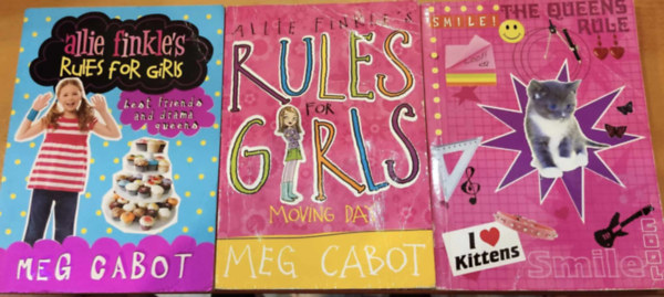 Meg Cabot - 3 db Allie Finkle's Rules for Girls: Best Friends and Drama Queens + Moving Day + The New Girl