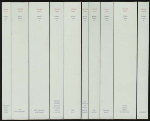 G�nter Grass - Werkausgabe in zehn B�nden (I-X.)