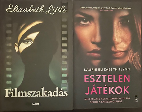 Laurie Elizabeth Flynn Elizabeth Little - Krimi k�nyvcsomag (2 k�tet )