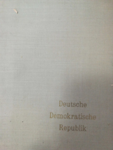 deutsche Demokratische  Republik