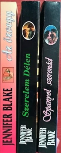 Jennifer Blake - 3 db-os romantikus k�nyvcsomag (Az �zvegy / Szerelem d�len / Spanyol szeren�d)