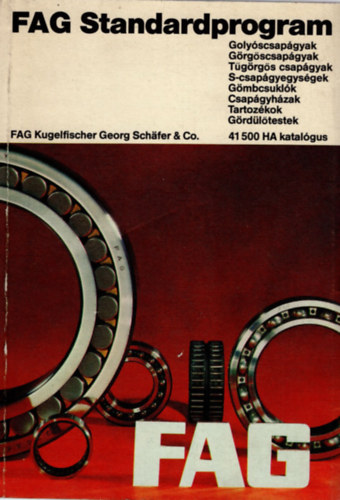 FAG Standardprogram - Goly�scsap�gyak G�rg�scsap�gyak- katal�gus