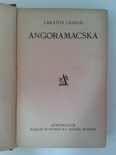 Lakatos L�szl� - Angoramacska