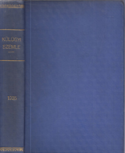 Drucker Gyrgy  (szerk.) - Klgyi Szemle (1935-s teljes vfolyam)