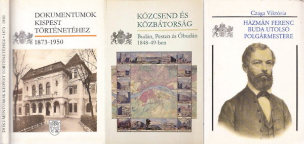 Szabó Csaba Czaga Viktória (szerk.), Nyerges András (szerk.) - Budapest története könyvcsomag