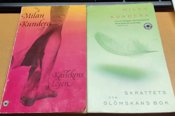 Milan Kundera - Krlekens ljen + Skrattets och Glmskans bok (2 ktet)