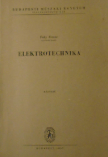 Taky Ferenc - Elektrotechnika