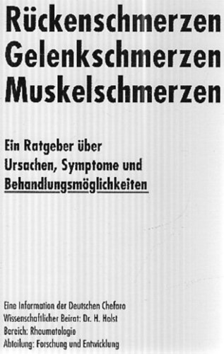Dr. H. Holst - R�ckenschmerzen, Gelenkschmerzen, Muskelschmerzen