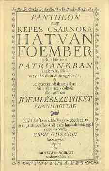 Hatvan f�ember (Cseh Guszt�v r�zkarcai)