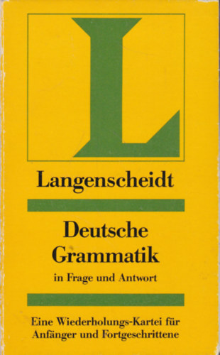 Gerhard Hofmann - Deutsche Grammatik in Frage und Antwort (krtyk)