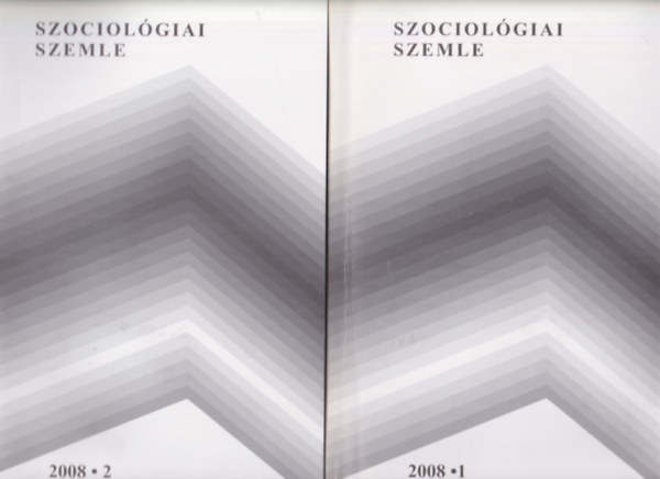 ifj. Heleszta va - 4 db Szociolgiai Szemle 2008/1-4.