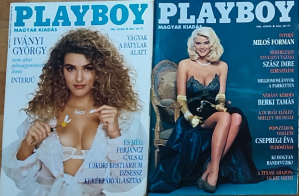 2db Playboy magazin - 1992. június; július