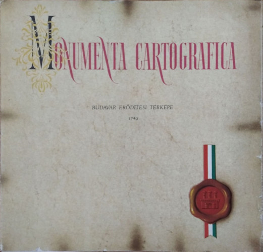 Csendes László - Budavár erődítési térképe, 1749 (Monumenta Cartografica)