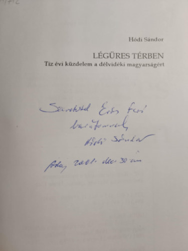 H�di S�ndor - L�g�res t�rben (Dedik�lt)